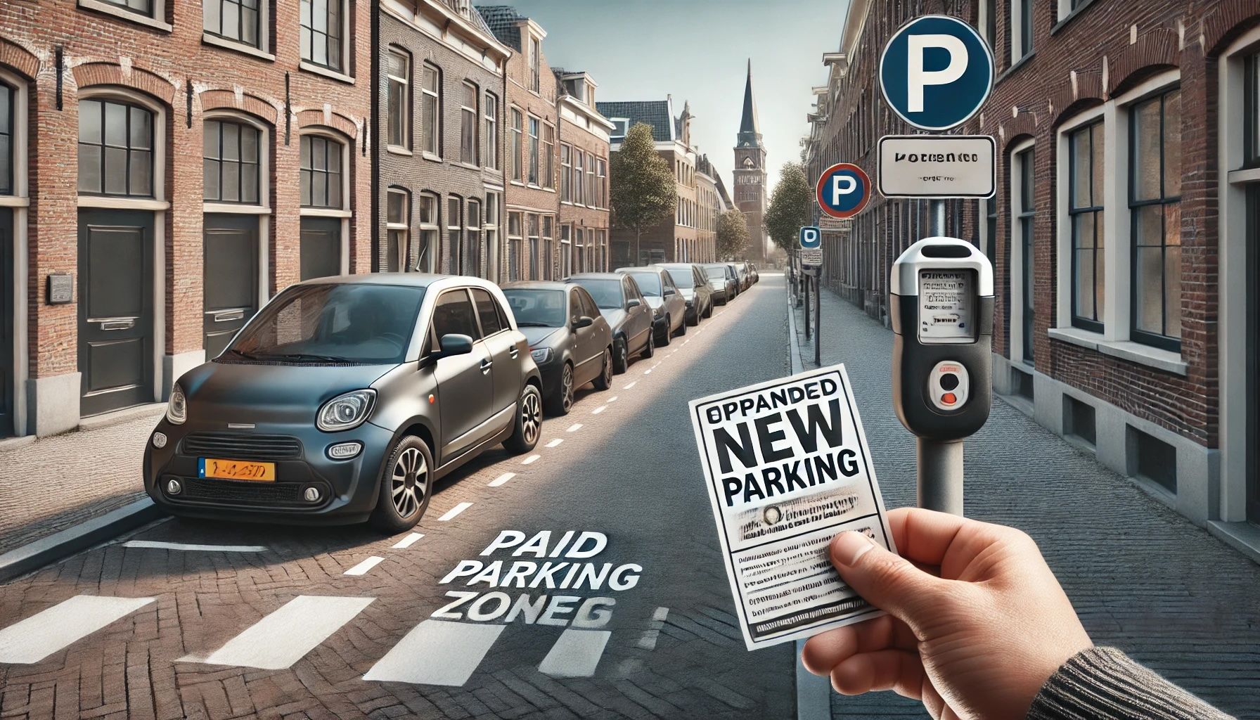 オランダで有料駐車エリアが23%拡大、小規模自治体でも議論が活発化
