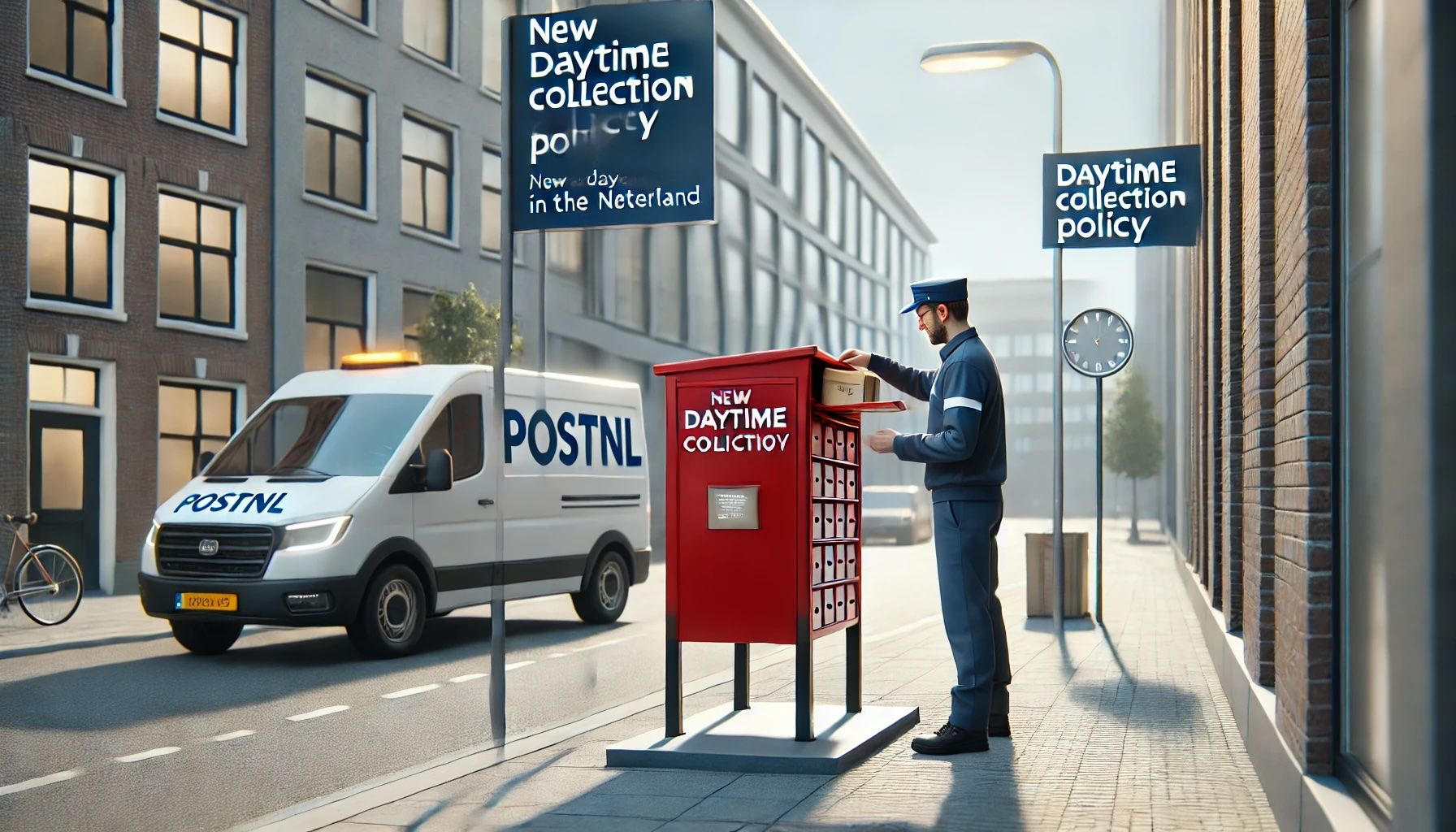 PostNL、郵便受けの昼間回収を開始へ:コスト削減策として導入