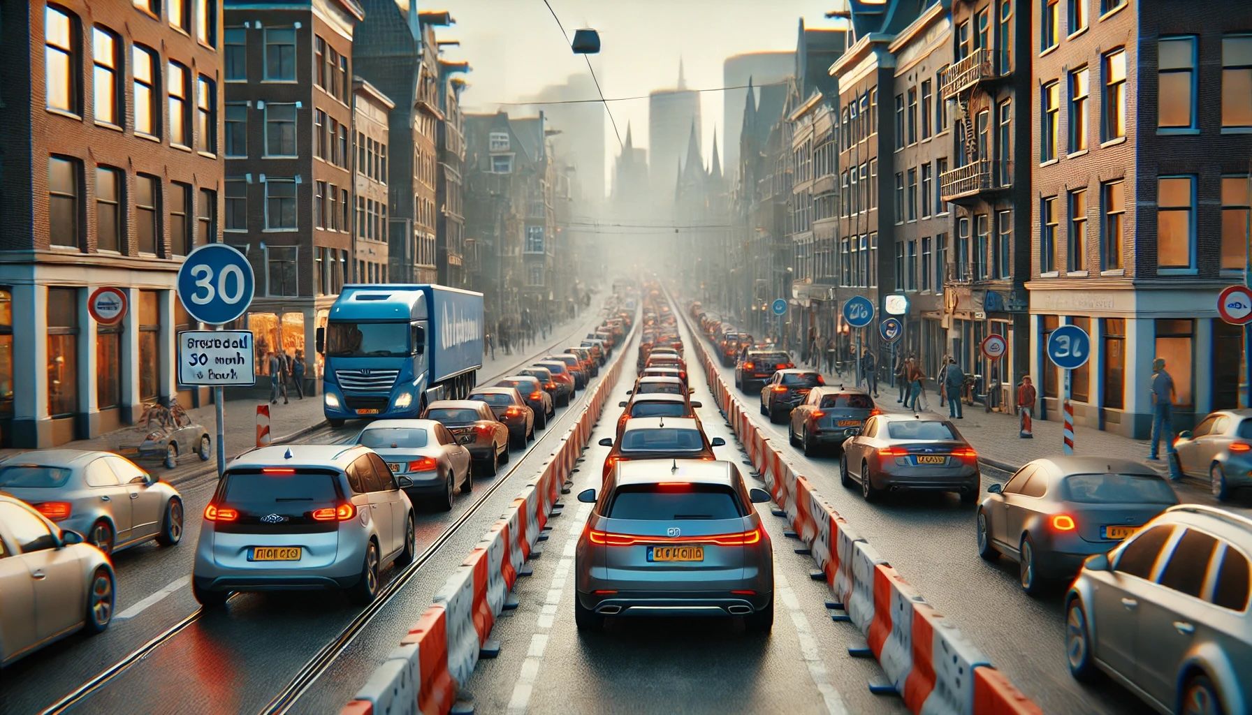 オランダ、2024年の通勤時間が悪化:最も遅い都市はアムステルダム